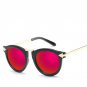 Luxury Vintage Round Sunglasses Women Brand Designer Cat Eye Sunglasses Points Sun Glasses For Women