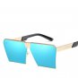 Vintage Oversized Square Sunglasses Women Brand Designer Rimless Sunglass Female Sun Glasses For Wom