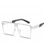 Vintage Oversized Square Sunglasses Women Brand Designer Rimless Sunglass Female Sun Glasses For Wom