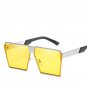 Vintage Square Rimless Sunglasses Women Brand Designer Female Sunglass Retro Sun Glasses For Women M