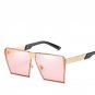 Vintage Square Rimless Sunglasses Women Brand Designer Female Sunglass Retro Sun Glasses For Women M