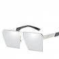 Vintage Square Rimless Sunglasses Women Brand Designer Female Sunglass Retro Sun Glasses For Women M