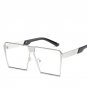 Vintage Square Rimless Sunglasses Women Brand Designer Female Sunglass Retro Sun Glasses For Women M