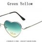 Brand Design Grade Heart Sunglasses Women Mirror Sunglasses Vintage Retro Points Sun Glasses For Wom
