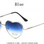 Brand Design Grade Heart Sunglasses Women Mirror Sunglasses Vintage Retro Points Sun Glasses For Wom
