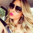 Luxury Brand Designer Square Sunglasses Vintage Women Sun glasses Big Frame Fashion Glasses High Qua
