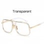 Luxury Brand Designer Square Sunglasses Vintage Women Sun glasses Big Frame Fashion Glasses High Qua