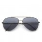 Luxury Flat Lens Mirror aviator Sunglasses Women Brand Designer Retro Metal Frame Sun Glasses For Wo
