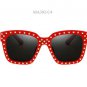 Classic Sunglasses Women Steampunk Brand Designer Rivets Decoration Acetate Frame Mirror lens Sun Gl