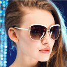 New Arrival Fashion Vintage Sunglasses Womens Fashion Brand Designer Metal Frame UV400 Sun glasses M