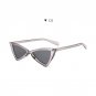 New Triangle sunglasses for Women Cateye Sunglasses Men Vintage High Quality HD Lenss for Christmas