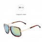 Super star Eyewear Men Women Luxury Brand Design Couple Lady Celebrity Brad Pitt Sun Glasses Flat To