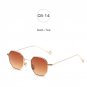 Women Brand Designer Round Pink Lens Men Vintage Transparent Sun Glass Oculos Hot Sell 2017 Turkey P