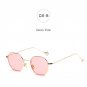 Women Brand Designer Round Pink Lens Men Vintage Transparent Sun Glass Oculos Hot Sell 2017 Turkey P