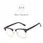 Male Female Shades Vintage Small Men Women UV Protect Rays Rivet Classic Half Rims Frame Mirror Fash