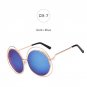 Lady Fashion Brand Designer Mirror Sun Glasses Female Hot Big Size Round Women Sunglasses