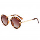 Polarized Vintage Round Sunglasses Kids Fashion Metal Gradient Retro Children Sun Glasses For Boy Gi