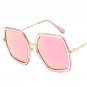 Newest sunglasses Woman square sunglasses vintage sunglasses oversize ladies green frame retro UV 40