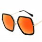 Newest sunglasses Woman square sunglasses vintage sunglasses oversize ladies green frame retro UV 40