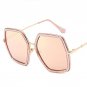 Newest sunglasses Woman square sunglasses vintage sunglasses oversize ladies green frame retro UV 40