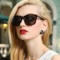 Womens Retro Square Frame Mirror Sunglasses Vintage Metal Lens Oversized Eyewear Glasses For Fashion