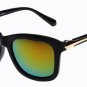 Womens Retro Square Frame Mirror Sunglasses Vintage Metal Lens Oversized Eyewear Glasses For Fashion