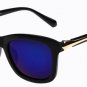Womens Retro Square Frame Mirror Sunglasses Vintage Metal Lens Oversized Eyewear Glasses For Fashion