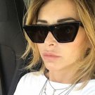 Cat Eye Sunglasses Women Brand Designer Gradient Lens Flat Top glasses For Women Red Black Shades UV