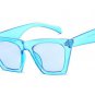 Cat Eye Sunglasses Women Brand Designer Gradient Lens Flat Top glasses For Women Red Black Shades UV