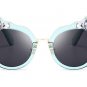 New Artificial Crystal Embellishment Cat Eye Sunglasses Women Luxury Fashion Summer Sun Glasses For 
