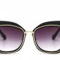 New Cat Eye Sunglasses Women Brand Designer Sexy Retro Mirror Cateye Sun Glasses for Ladies Female S