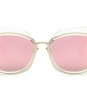 New Cat Eye Sunglasses Women Brand Designer Sexy Retro Mirror Cateye Sun Glasses for Ladies Female S