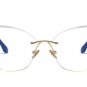 Fashion Rimless Cat Eye Sunglasses Women Brand Designer Clear Lens Gradient Sun Glasses Female UV400