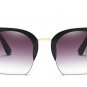 Newest Semi-Rimless Sunglasses Women Brand Designer Clear Lens Sun Glasses For Women Fashion Sunglas