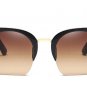 Newest Semi-Rimless Sunglasses Women Brand Designer Clear Lens Sun Glasses For Women Fashion Sunglas