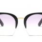 Newest Semi-Rimless Sunglasses Women Brand Designer Clear Lens Sun Glasses For Women Fashion Sunglas
