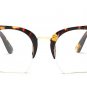 Newest Semi-Rimless Sunglasses Women Brand Designer Clear Lens Sun Glasses For Women Fashion Sunglas