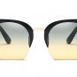 Newest Semi-Rimless Sunglasses Women Brand Designer Clear Lens Sun Glasses For Women Fashion Sunglas