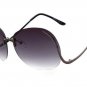 Oversized Sunglasses Women Brand Designer Rimless Woman Sun Glasses UV400 Oculos De Sol Feminino Gaf