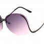 Oversized Sunglasses Women Brand Designer Rimless Woman Sun Glasses UV400 Oculos De Sol Feminino Gaf