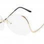 Oversized Sunglasses Women Brand Designer Rimless Woman Sun Glasses UV400 Oculos De Sol Feminino Gaf