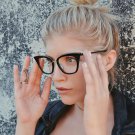New Cat Eye Sunglasses Women Brand Designer Vintage M nail Eyeglasses Fashion Sun Glasses Oculos De 