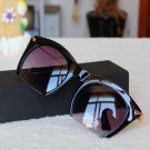 Top Fashion Cat Eye Sunglasses Women Brand Designer Vintage Semi-Rimless Sun Glasses Female Oculos D
