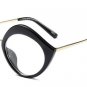 Women New Retro Lip Shade Frame Plain Glasses Brand Designer Clear Sunglasses Men Sun Glasses Fashio