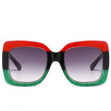 New Oversized Sunglasses Women Men Luxury Brand Designer Sun Glasses Female Retro Large Sun Glases U