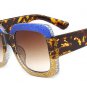 New Oversized Sunglasses Women Men Luxury Brand Designer Sun Glasses Female Retro Large Sun Glases U