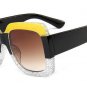 New Oversized Sunglasses Women Men Luxury Brand Designer Sun Glasses Female Retro Large Sun Glases U