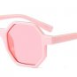 Fashion Small Polygon Sunglasses Women Brand Designer Goggle Shield Sun Glasses For Female Men Red P