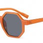 Fashion Small Polygon Sunglasses Women Brand Designer Goggle Shield Sun Glasses For Female Men Red P
