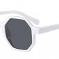 Fashion Small Polygon Sunglasses Women Brand Designer Goggle Shield Sun Glasses For Female Men Red P